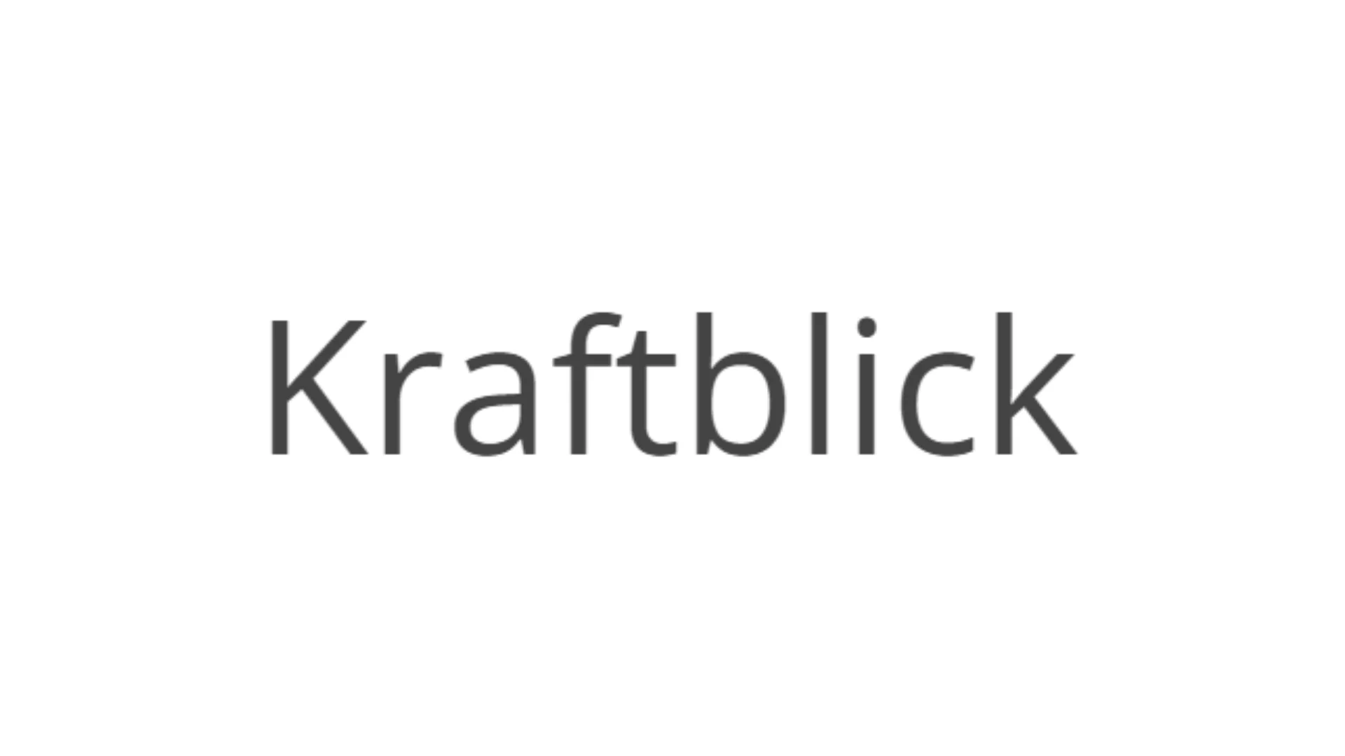 kraftblick logo